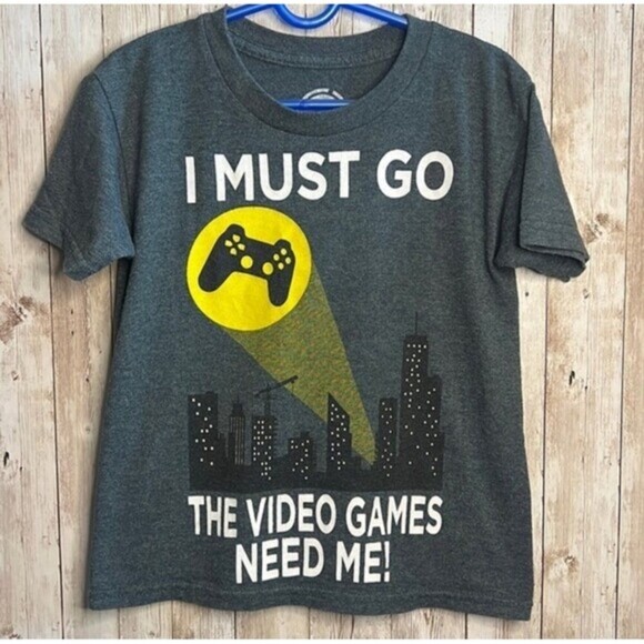 Other - 10/$20 *️⃣ Boys Dark Grey Gaming T-Shirt